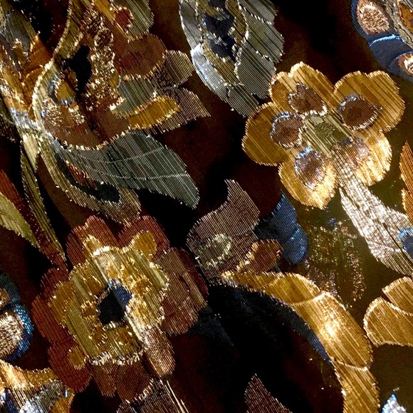 Ramy Brook Lurex Metallic Jacquard Shaina Dress. - Picture 7 of 11